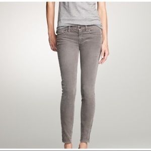 J.CREW "toothpick" ankle cord